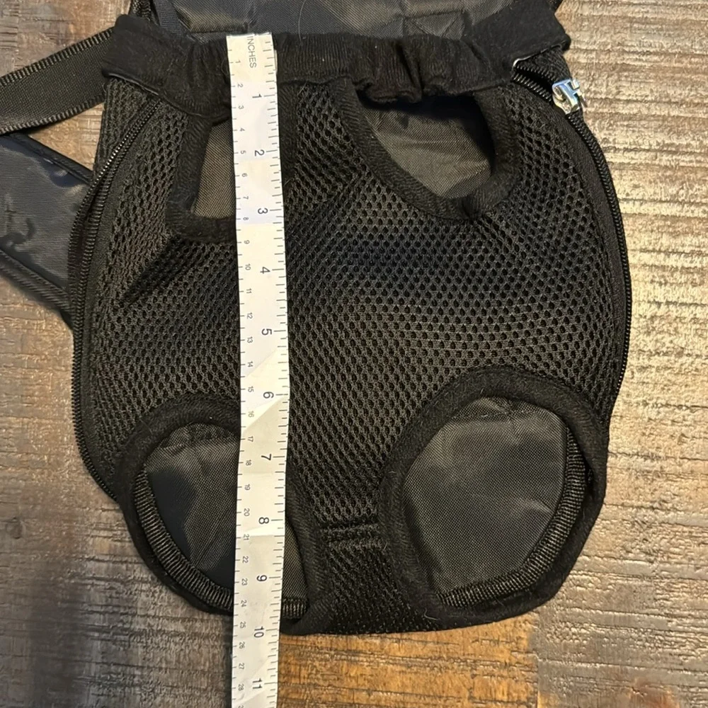 NWOT Pet Carrier Backpack, Adjustable Pet Dog Carrier Backpack Travel Bag Black